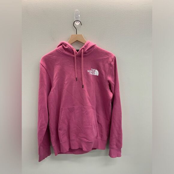 The North Face Men’s Pullover Hoodie Pink Size Small - Picture 1 of 3